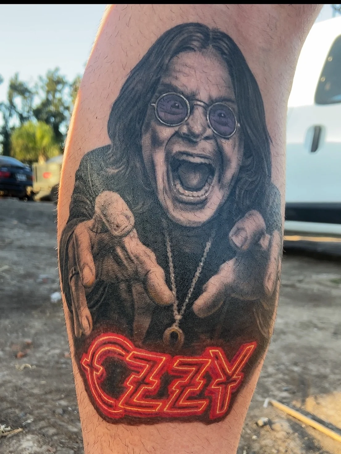 Tatuaje de Iván Pérez: Larga vida al rock